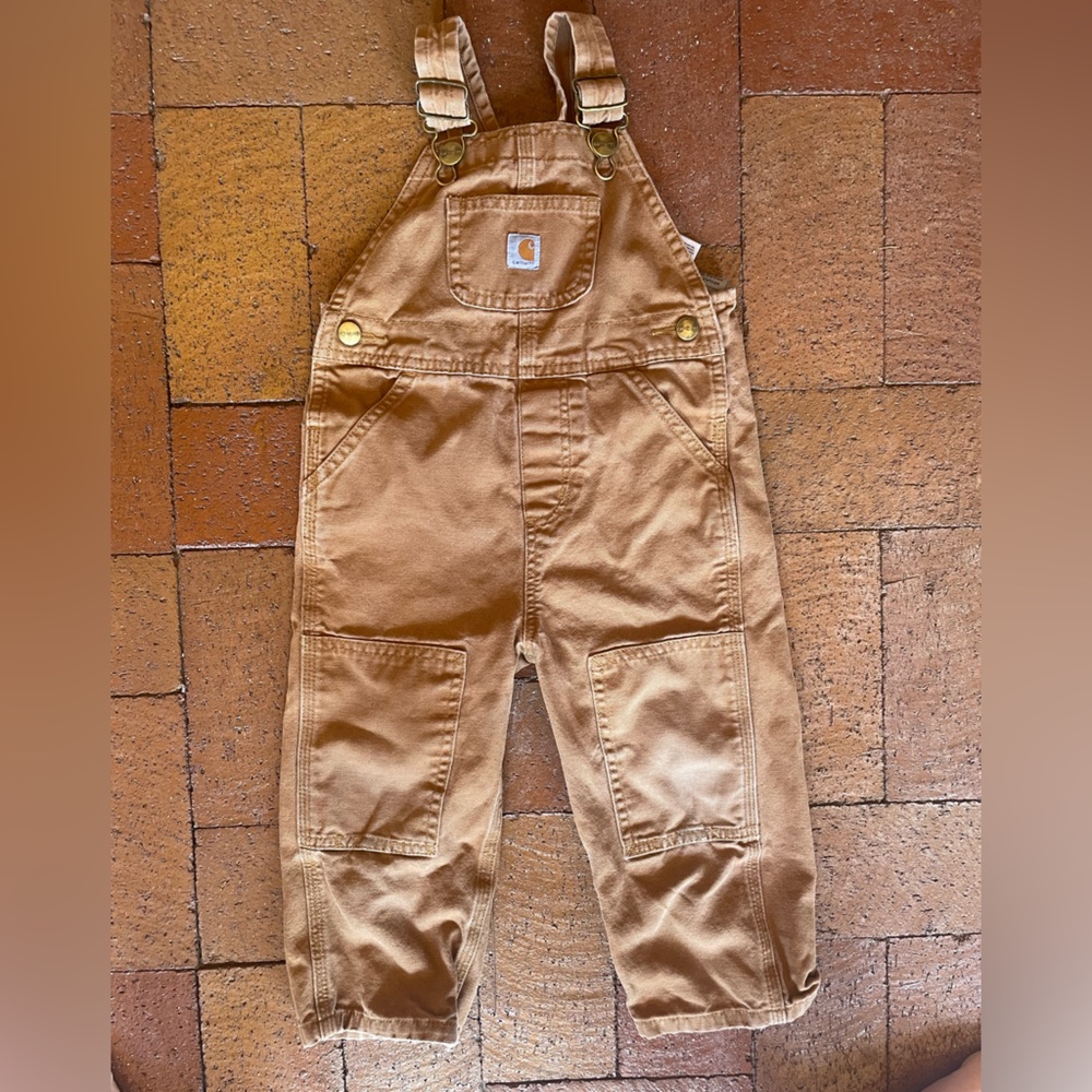 Carhartt Kids Brown Overalls